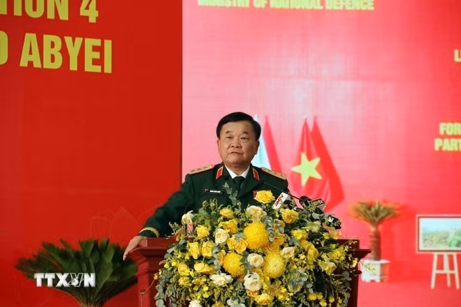 El viceministro de Defensa Nacional, coronel general Hoang Xuan Chien. (Fuente: VNA)