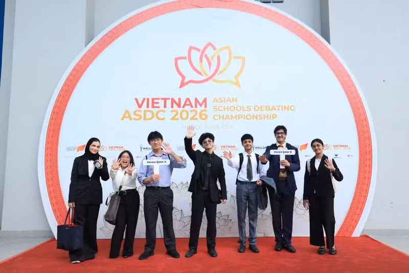 La competición reúne a jóvenes de numerosos países y territorios de Asia.