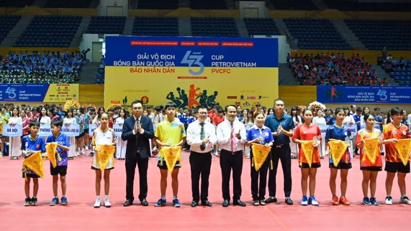 Campeonato Nacional de Tenis de Mesa del periódico Nhan Dan 2026 se celebrará en Hai Phong.