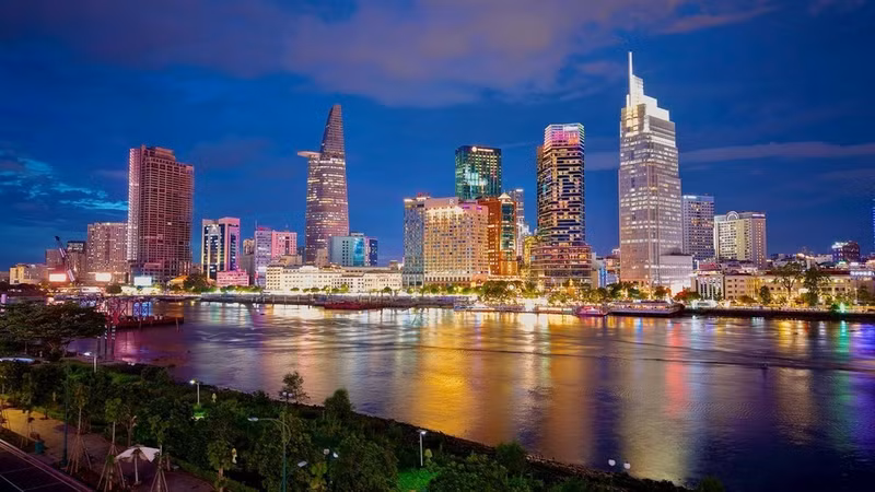 Se espera que el Centro Financiero Internacional de Ciudad de Ho Chi Minh desempeñe un papel fundamental como canal de movilización de inversiones para la economía. (Foto: Tung Anh)