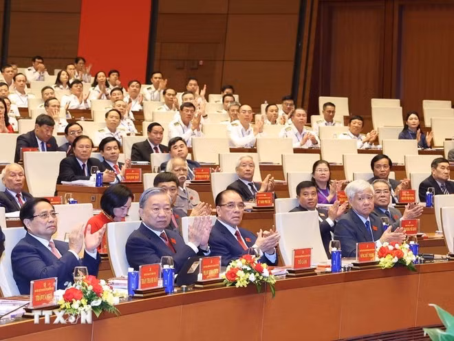 El evento contó con la presencia del secretario general del Partido Comunista de Vietnam (PCV), To Lam. (Foto: VNA)