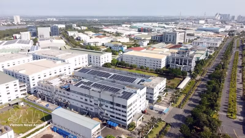 Un rincón de la zona de procesamiento de exportaciones de Tan Thuan, Ciudad Ho Chi Minh. (Foto: VNA)