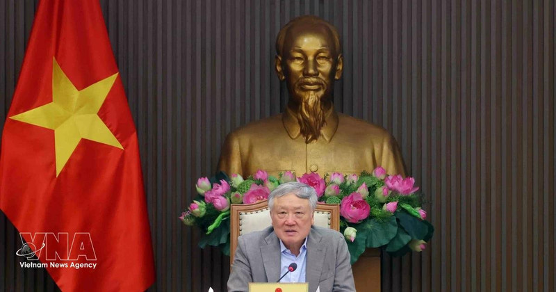 El vicepremier ministro permanente Nguyen Hoa Binh. (Fuente: VNA)