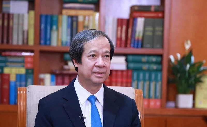 El ministro de Educación y Formación, Nguyen Kim Son (Fuente: VNA)