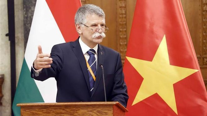El presidente del Parlamento de Hungría, László Kövér (Fuente: VNA) 