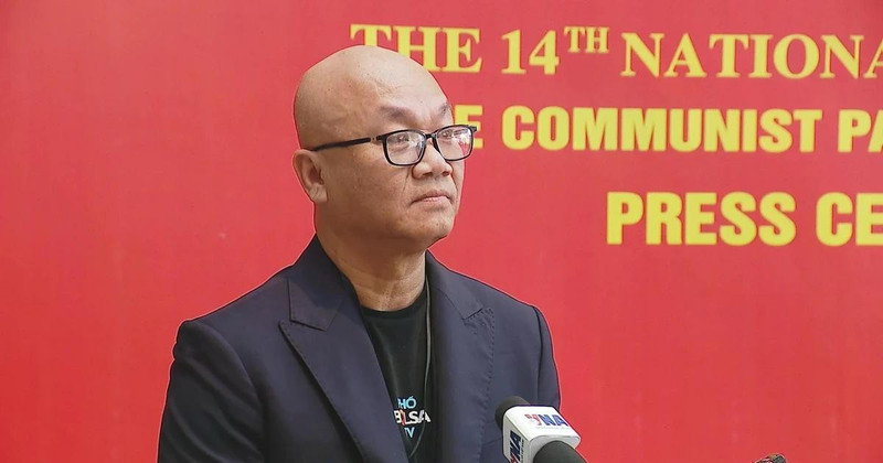 El periodista Vu Hoang Lan, representante del canal PhoBolsaTV (Fuente: VNA)