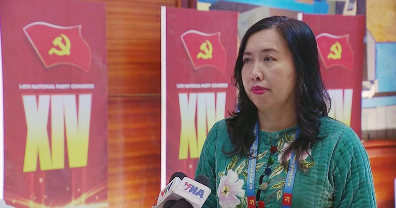 La viceministra de Relaciones Exteriores, Le Thi Thu Hang (Fuente: VNA)