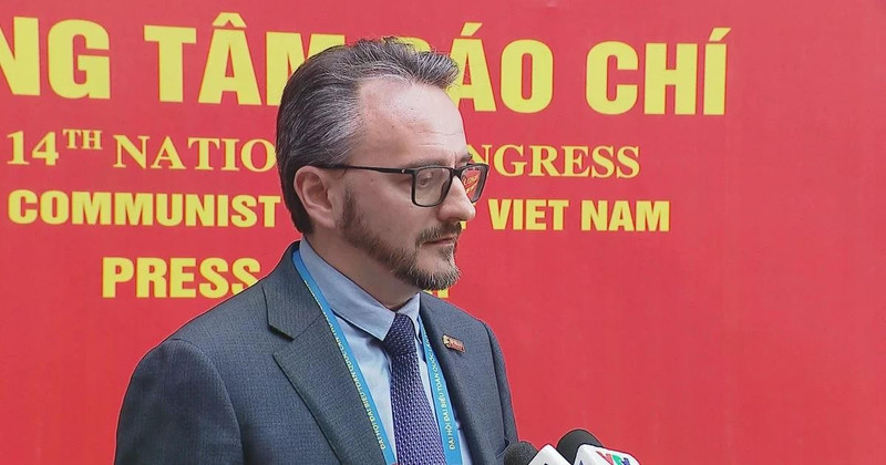 Mikhail Kostrikov, editor jefe adjunto del periódico Pravda y miembro del Comité Central del Partido Comunista de la Federación de Rusia. (Fuente: VNA)