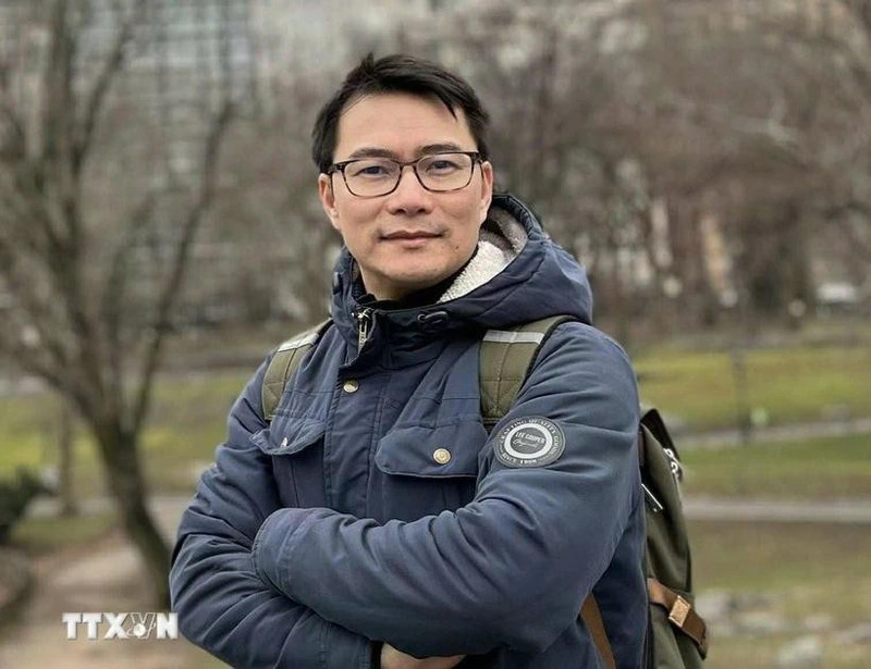 Ung Quoc Hung, ingeniero jefe del Grupo Setec Nucléaire (Francia), y vicepresidente de la Red de profesionales nucleares de Vietnam en el extranjero (VietNuc). (Fuente: VNA)