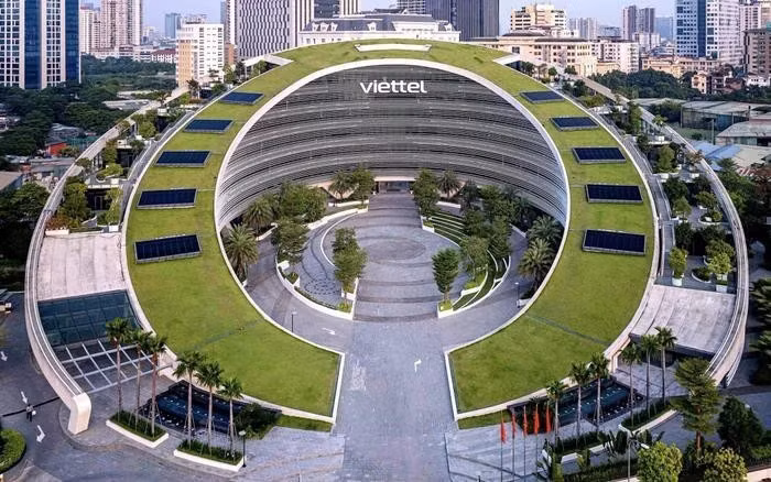 La sede del Grupo de Industria Militar y Telecomunicaciones de Vietnam (Viettel). (Fuente: Viettel)