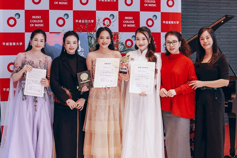Estudiantes vietnamitas ganan numerosos premios en el Concurso Internacional de Música de Kyushu 2026.