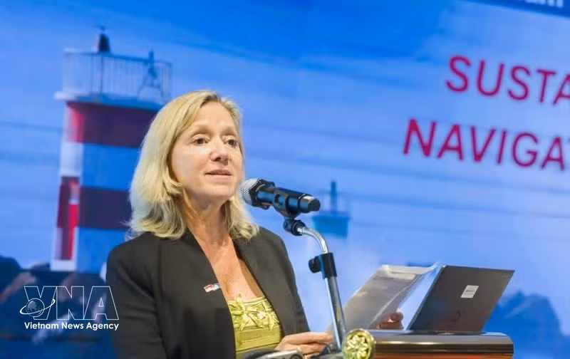 La directora de división del Banco Mundial para Vietnam, Camboya y Laos, Mariam J. Sherman. (Foto: VNA)