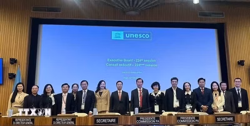 Delegados vietnamitas en el evento. (Fuente: VNA)
