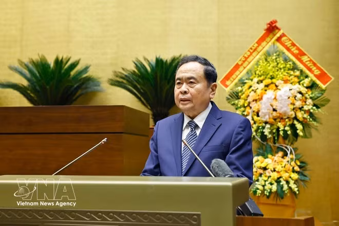 El presidente de la Asamblea Nacional (Parlamento) y del Consejo Electoral Nacional de Vietnam, Tran Thanh Man. (Foto: VNA)