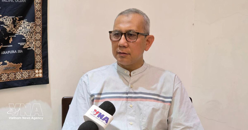 El coordinador superior del Instituto de Estudios Estratégicos y de Defensa de Indonesia (Lesperssi), Beni Sukadis. (Fuente: VNA)