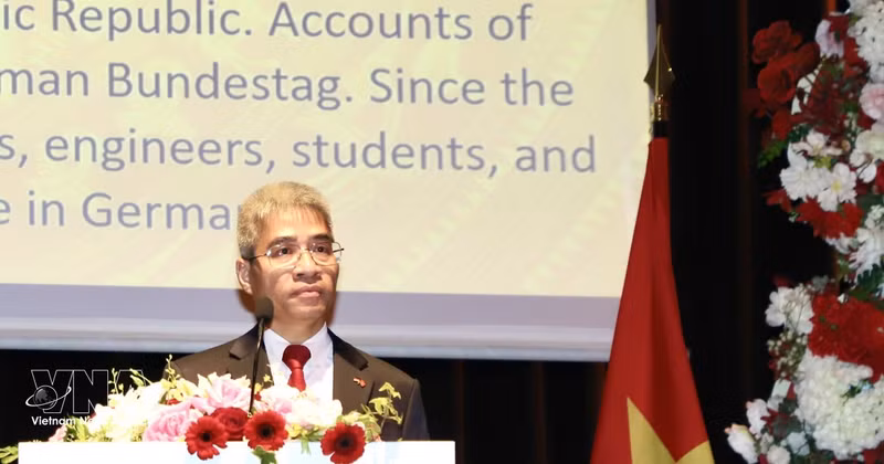 El embajador de Vietnam en Berlín, Nguyen Dac Thanh. (Fuente: VNA)