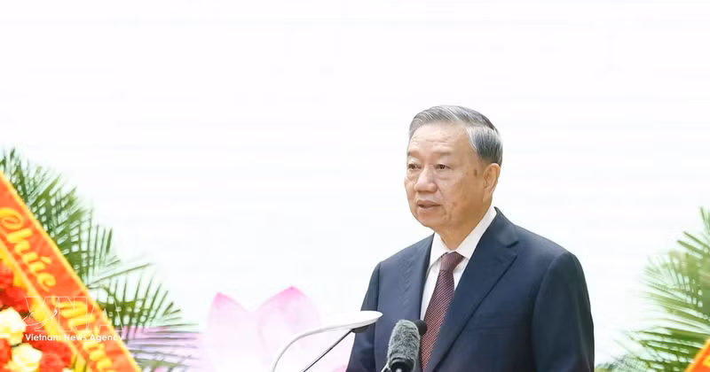 El secretario general del Partido Comunista de Vietnam y presidente del país, To Lam. (Foto: VNA)