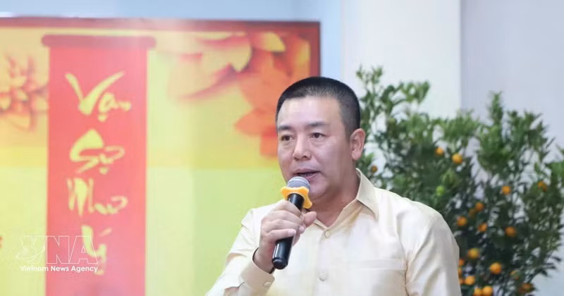 El coronel Phan Huu Thang, agregado de defensa de Hanói en Vientián. (Fuente: VNA)