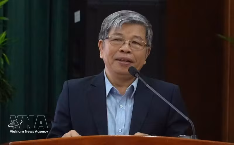El profesor asociado y doctor Ha Minh Hong, miembro de la Asociación de Ciencias Históricas de Ciudad Ho Chi Minh (Foto: VNA)
