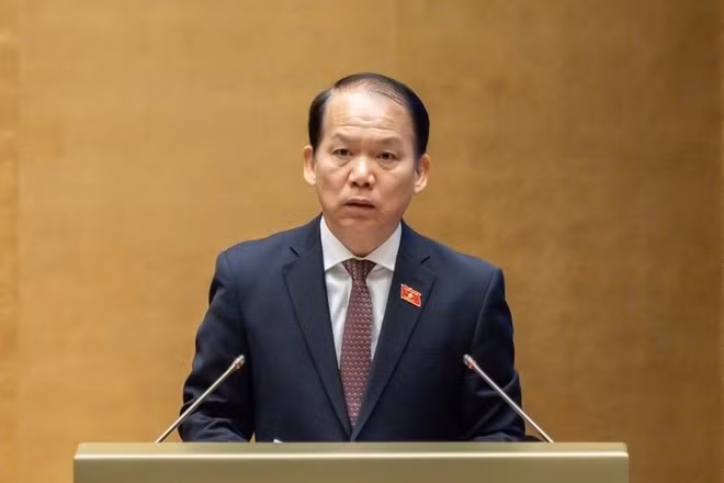 El jefe de la Comisión parlamentaria de Asuntos Legales y Jurídicos, Hoang Thanh Tung (Fuente: VNA)