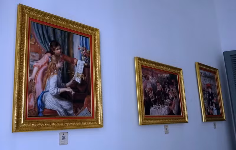 Un rincón de la muestra.