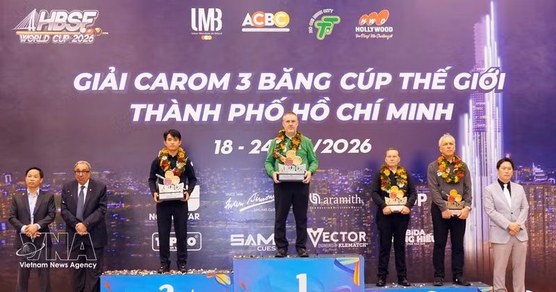 Billarista belga conquista la Copa Mundial de Ciudad Ho Chi Minh 2026