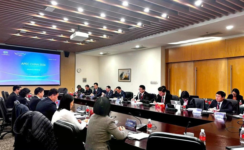 En la reunion. (Fuente: VNA)