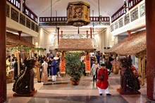 En el Centro de Cultura y Artes, número 22 de la calle Hang Buom. (Foto: VNA)