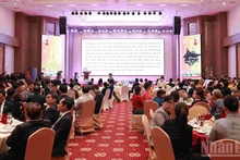 En el evento. (Foto: Nhan Dan)