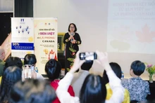 Phan Thi Quynh Trang, fundadora del Consejo de Cultura y Educación Canadá–Vietnam (Foto: VNA)