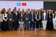 Delegados participantes en la cita (Foto: VNA)