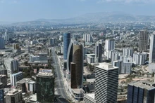 Una vista de la ciudad de Addis Abeba, Etiopía. (Foto tomada el 16 de febrero de 2025: Xinhua)