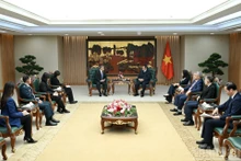 [Foto] Premier de Vietnam recibe al embajador saliente de Filipinas