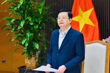 El viceprimer ministro de Vietnam Mai Van Chinh interviene la reunión. (Foto: VNA)