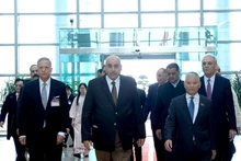 El presidente de la Cámara de Representantes de Jordania, Mazen Turki El Qadi, llega a Hanói para iniciar una visita oficial a Vietnam. (Foto: VNA)