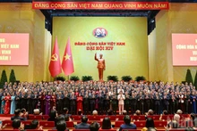 [Foto] Sesión de clausura del XIV Congreso Nacional del Partido Comunista de Vietnam