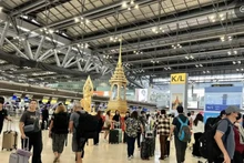 El aeropuerto de Suvarnabhumi en Tailandia. (Foto: VNA)