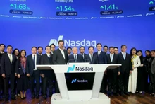 El viceprimer ministro de Vietnam, Nguyen Hoa Binh, visita la Bolsa de Valores NASDAQ. (Foto: VGP)