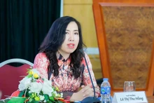 La viceministra de Relaciones Exteriores, Le Thi Thu Hang (Foto: VNA)