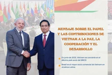 Mensaje sobre el papel y las contribuciones de Vietnam a la paz, la cooperación y el desarrollo