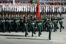 Ensayo preliminar del desfile para 80 aniversario del Día Nacional de Vietnam concluye con éxito