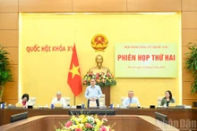 [Foto] Titular del Legislativo vietnamita preside segunda reunión del Consejo Electoral Nacional