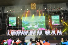 Desfile de Ao dai en honor a mujeres en Hanói