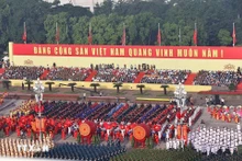 [Vídeo] Actuación de tambores da inicio a la ceremonia por el 80º aniversario del Día Nacional de Vietnam