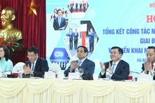 El primer ministro vietnamita, Pham Minh Chinh, asiste a la conferencia. (Foto: Nhan Dan)