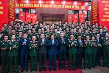 [Foto] Máximo dirigente vietnamita asiste al XII Congreso del Partido del Ejército Popular de Vietnam
