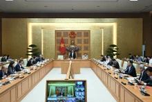 [Foto] Premier vietnamita preside reunión para implementar la “Campaña Quang Trung”