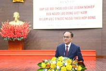 El viceministro vietnamita del Interior Vu Chien Thang habla en la cita. (Foto: thanhtra.com.vn)