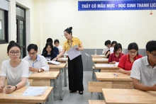 [Foto] Más de 1,1 millones de estudiantes vietnamitas comienzan Examen de Graduación de Bachillerato 2025