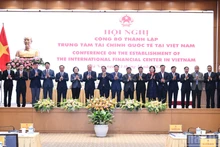 Miembros del Consejo Ejecutivo del Centro Financiero Internacional en Vietnam